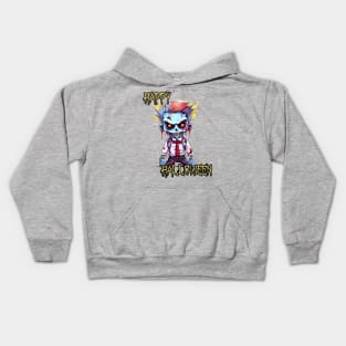 Spooky Zombie Boy Happy Halloween Kids Hoodie